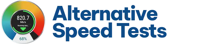 Alternative Speed Tests
