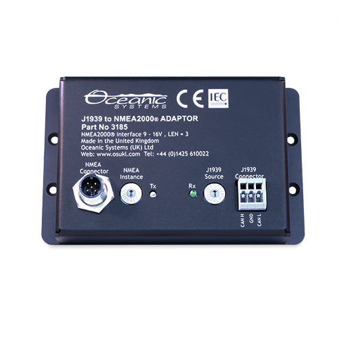 Oceanic Systems — Oceanic J1939 to NMEA2000 Adaptor