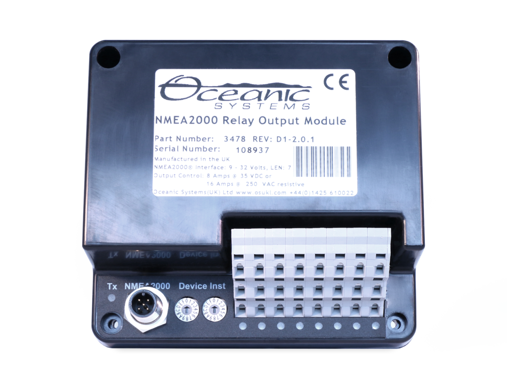 Oceanic Systems — Oceanic Relay Output Module 8-Way