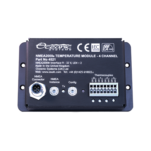 Oceanic Systems — Oceanic 4 Channel Temperature Module