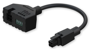 Teltonika — Teltonika 4-PIN Power Adapter with I/O Access for RUT300, RUTX08, RUTX10, TSW100, TSW110