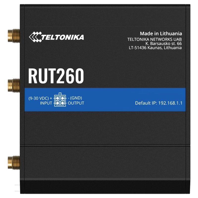 Teltonika — Teltonika RUT260 CAT 6 LTE Compact WiFi Router with WAN failover