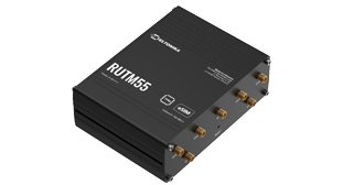 Teltonika — Teltonika RUTM55 Dual SIM 5G Gigabit Wi-Fi Router with Serial, IO and Ethernet
