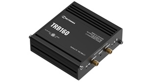Teltonika — Teltonika TRB160 Industrial Gigabit Ethernet to 4G LTE Cat 6 IoT gateway