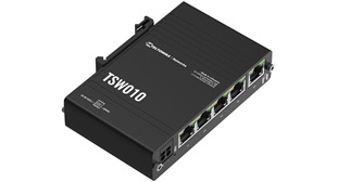 Teltonika — Teltonika TSW010 Din Rail Switch 5 x 10/100 Ethernet ports