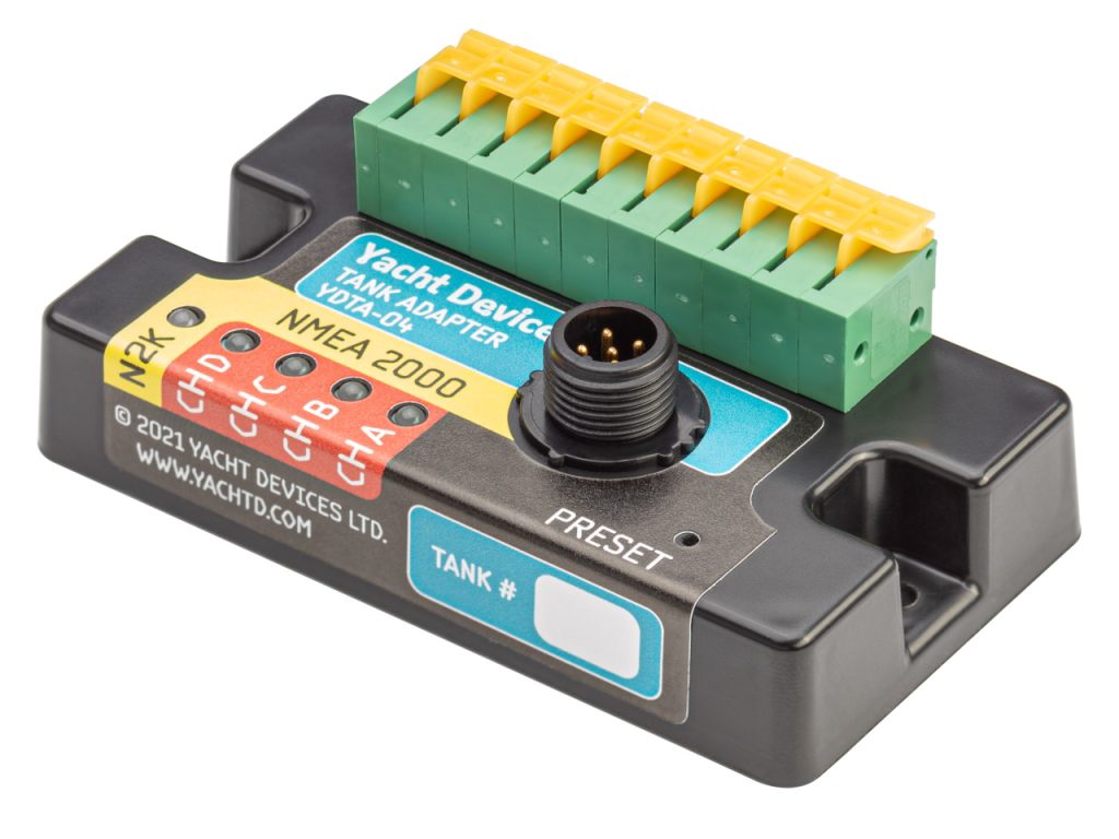 YachtDevices — YachtDevices Tank Adapter 4-Channel