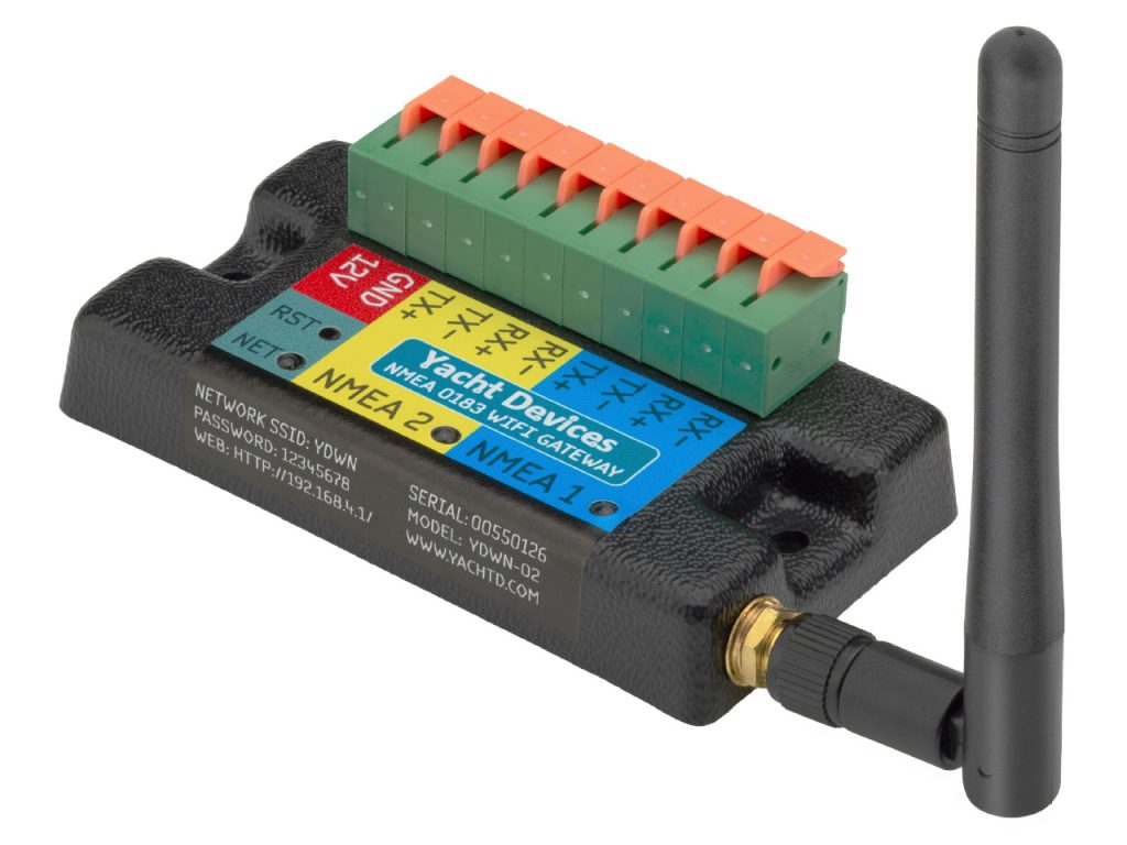 YachtDevices — YachtDevices NMEA 0183 Wi-Fi Gateway