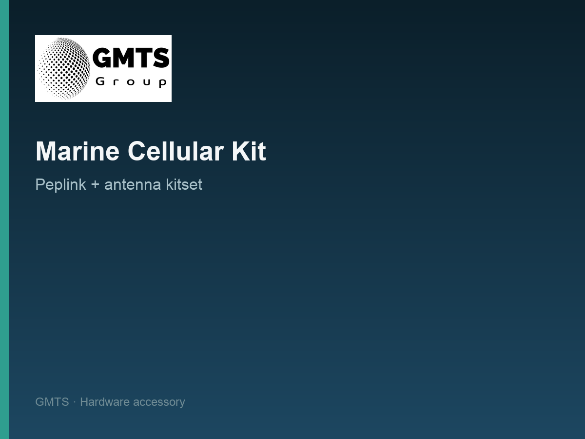 GMTS — Marine Economy Compact Cellular Kit