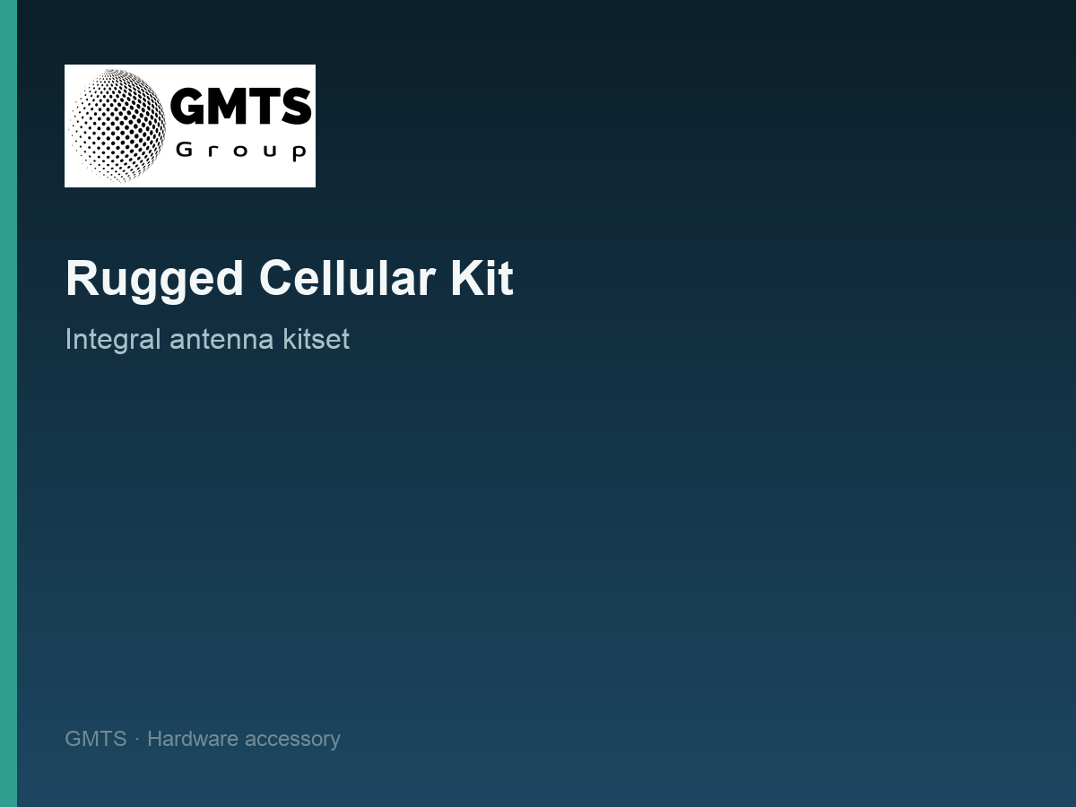 GMTS — Performance Rugged  Compact Cellular Integral Antenna