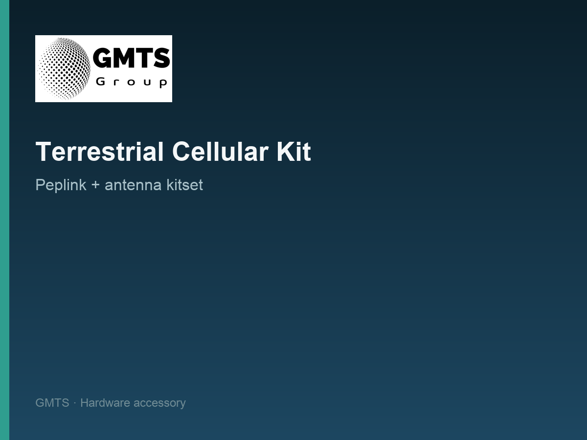 GMTS — Terrestrial Performance  Compact Cellular separate Antenna