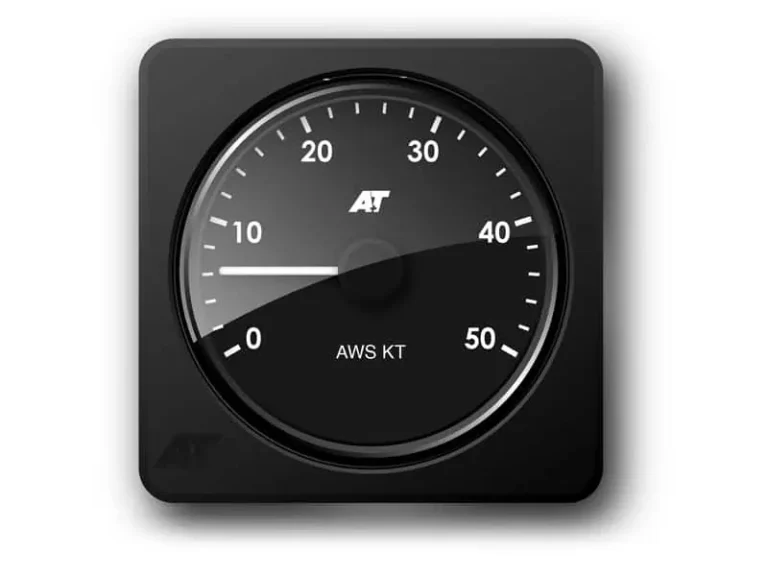 A+T Instruments, Analogue Display Apparent Wind Speed (knots)
