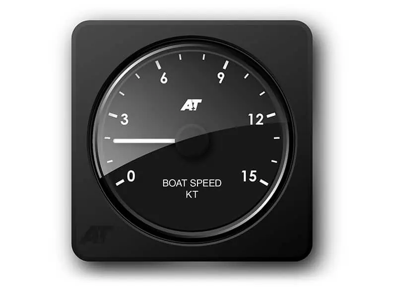 A+T Instruments, Analogue Display Boat Speed (knots)