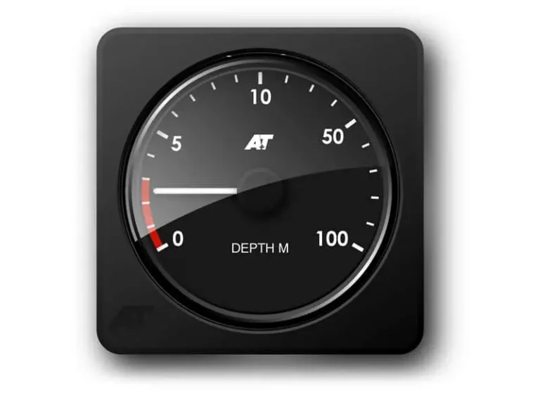 A+T Instruments, Analogue Display Depth (metres)