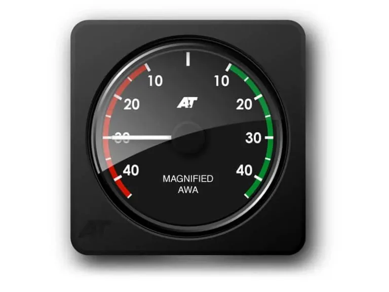 A+T Instruments, Analogue Display Magnified Apparent Wind Angle