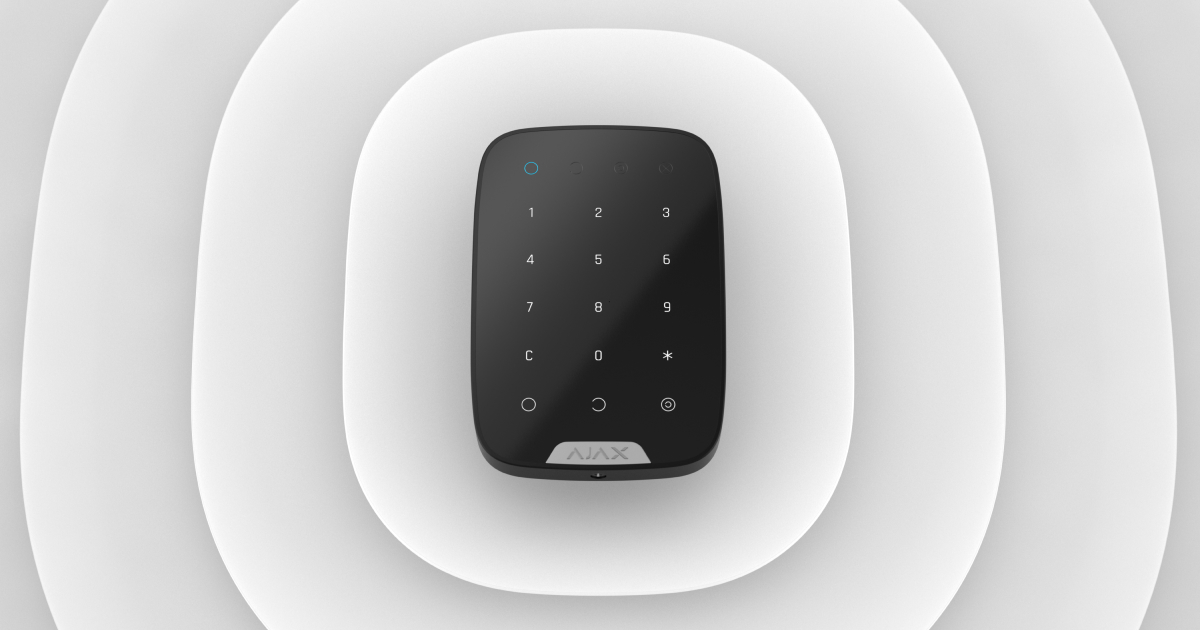 Ajax, Ajax Keypad Fibra