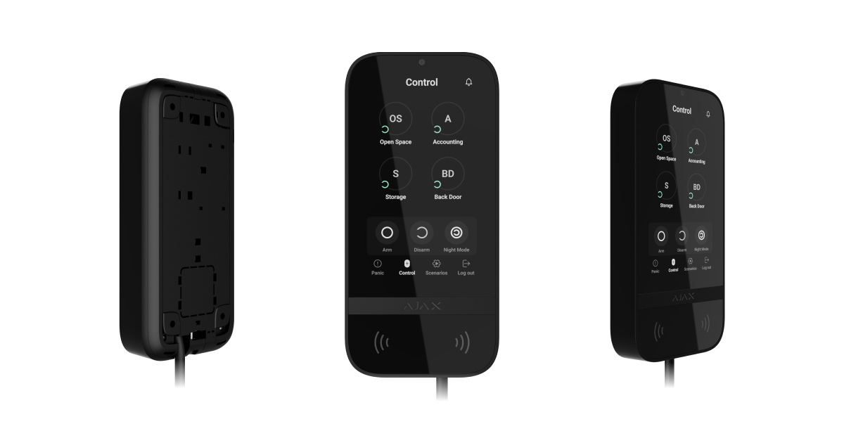 Ajax, Ajax Superior Keypad Touchscreen Fibra