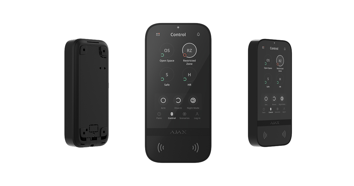 Ajax, Ajax Keypad Touchscreen