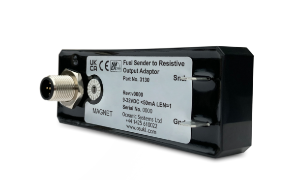 Oceanic Systems, Oceanic NMEA2000 Fuel Sender to Resistive Output Adaptor