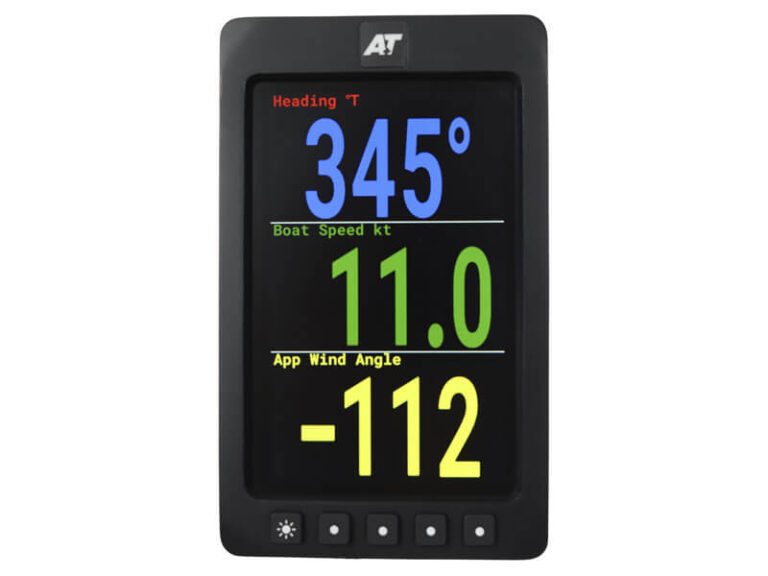 A+T QBD7: seven-inch full-colour display for performance yachts